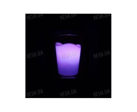 7-ми цветный ночной светильник в виде стакана молока с автоматически переливающей подсветкой, фото 3