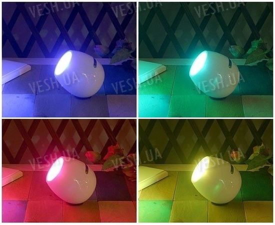 256-ти цветный светодиодный LED фонарь - подсветка с сенсорной полосой подбора цвета свечения для создания романтической атмосферы в доме, фото 3