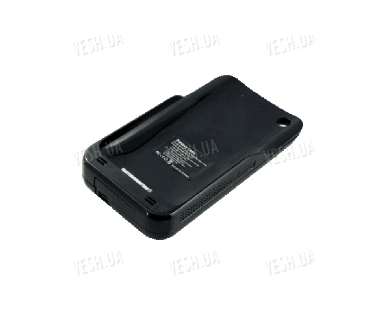 Дополнительная аккумуляторная 2400 mAh батарея в виде чехла-накладки со встроенной солнечной панелью для зарядки от солнца - специально для Iphone 4, фото 3