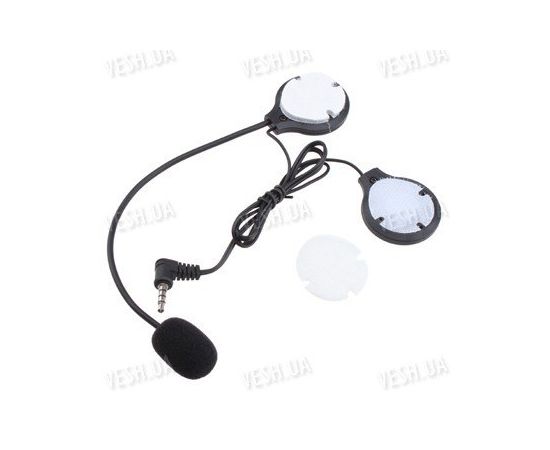 Комплект из 2-х цифровых беспроводных bluetooth гарнитур для мотоцыклистов и лыжников для установки на шлем на расстоянии до 500 метров (модель BTI-500), фото 2