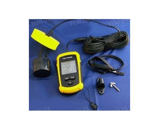 Портативный проводной сонар (эхолот, рыболокатор) для поиска рыбы (модель FF-100 wired), фото 2