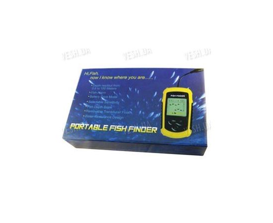 Портативный проводной сонар (эхолот, рыболокатор) для поиска рыбы (модель FF-100 wired), фото 3