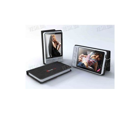 Цифровая автономная портативная 2.4-х дюймовая фоторамка в виде блокнота и 16 Мб памяти, фото 3