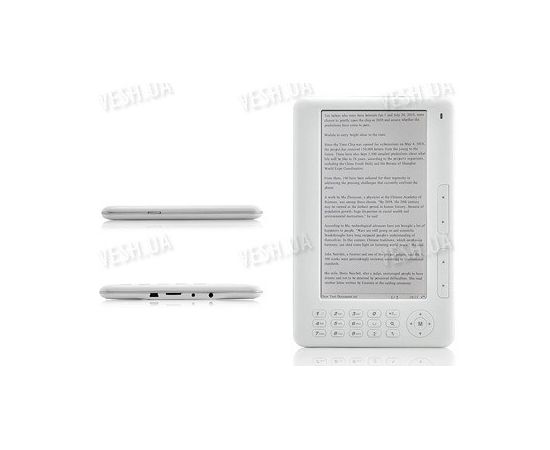 Портативная электронная книга eBook reader с 7-ми дюймовым LCD экраном и расширенной функциональностью (модель DFE7001), фото 2 Портативная электронная книга eBook reader с 7-ми дюймовым LCD экраном и расширенной функциональностью (модель DFE7001), фото 2