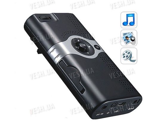 Портативный автономный цифровой мини LED проэктор, совместимый с Iphone, якростью 6 люмен с размером изображения до 54 дюймов (модель MP-01), фото 3 Портативный автономный цифровой мини LED проэктор, совместимый с Iphone, якростью 6 люмен с размером изображения до 54 дюймов (модель MP-01), фото 3