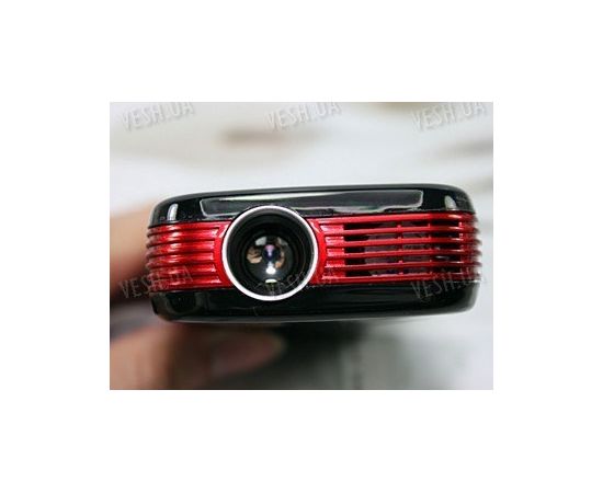 Мультимедийный 100 дюймовый профессиональный LCOS мини проектор c медиапроигрывателем, VGA 640x480, 20 lumen, VGA, AV, USB, встроенная память 1.67G (мод. MP-05 pro), фото 2