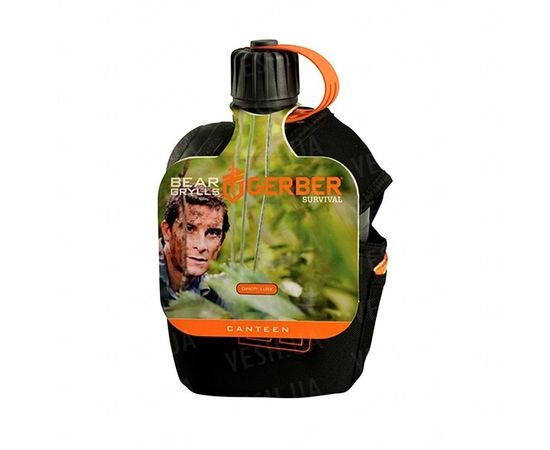 Фляга Gerber Bear Grylls Canteen 31-001062 : -Товары для выживания, фото 5