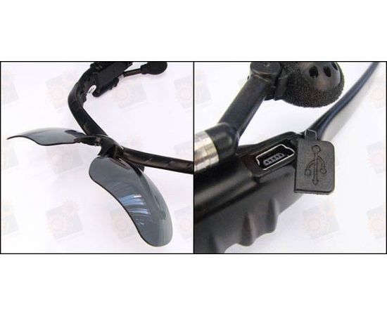 Cолнцезащитные универсальные MP3 радио очки со встоенным MP3 плеером, FM радио с памятью 2Gb, фото 2