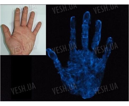 Светящиеся в темноте крема для лица гель и тела УФ UV &quot;синий&quot;, фото 2