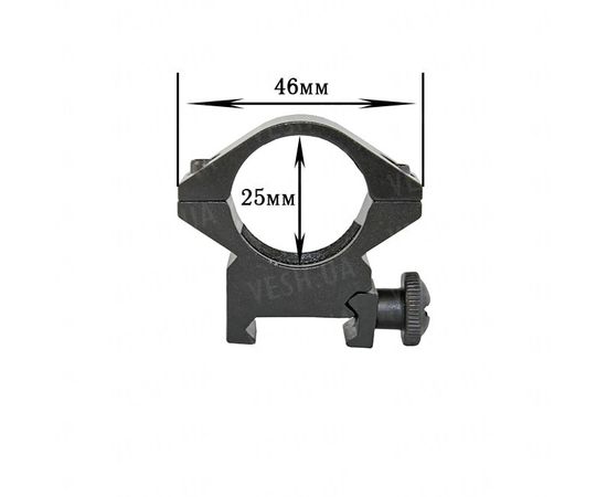 Крепление на оружие для фонаря 25 DK (планка Вивера 19 мм) : -Аксессуары к фонарям, фото 2