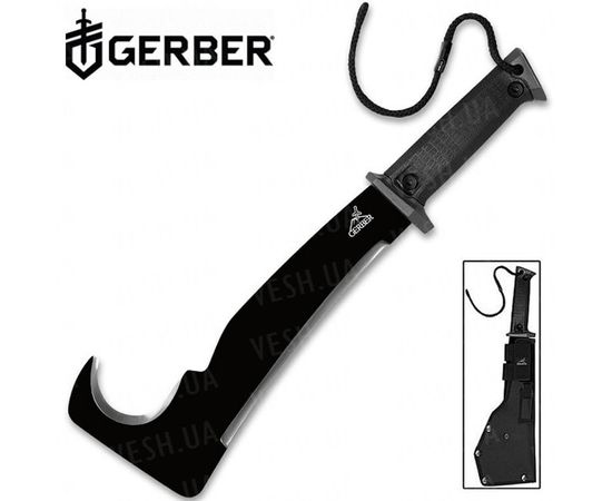 Мачете-крюк Gerber Gator Machete Pro 31-000705 : -Мачете и паранги, фото 2