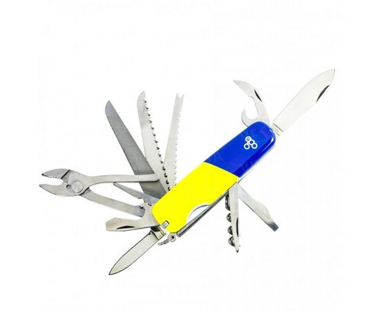 Нож Ego A01.13, синежелтый : -Ножи EGO Tools, фото 2