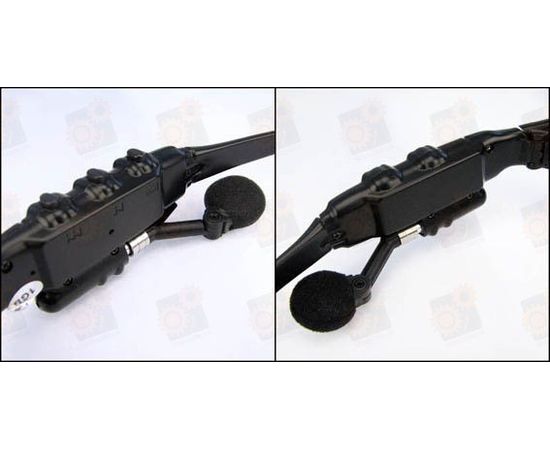 Cолнцезащитные универсальные MP3 радио очки со встоенным MP3 плеером, FM радио с памятью 2Gb, фото 6