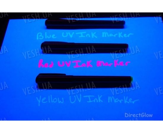 Ультрафиолетовые uv-чернила уф маркер для документов и бумаг цвет свечения "Красный", фото 3 Ультрафиолетовые uv-чернила уф маркер для документов и бумаг цвет свечения "Красный", фото 3