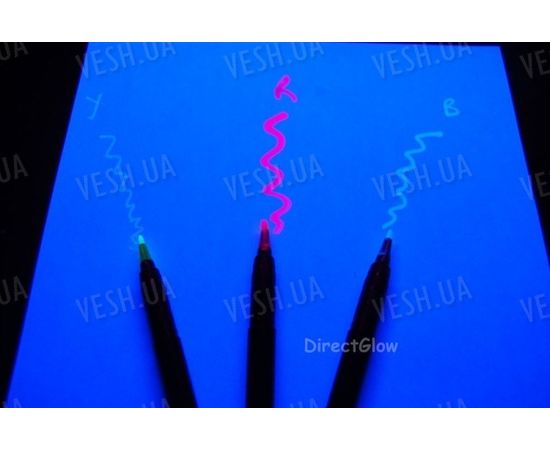 Ультрафиолетовые uv-чернила уф маркер для документов и бумаг цвет свечения &quot;Жёлтый&quot;, фото 2