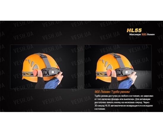 Налобный фонарь Fenix HL55 XM-L2 U2 : -HL серия, фото 4