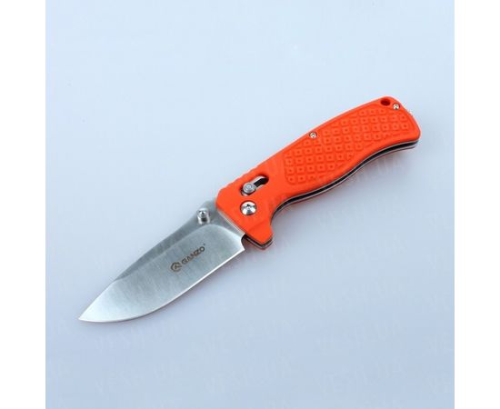 Нож Ganzo G724M (черный, зеленый, оранжевый) : -Ножи Ganzo, фото 3