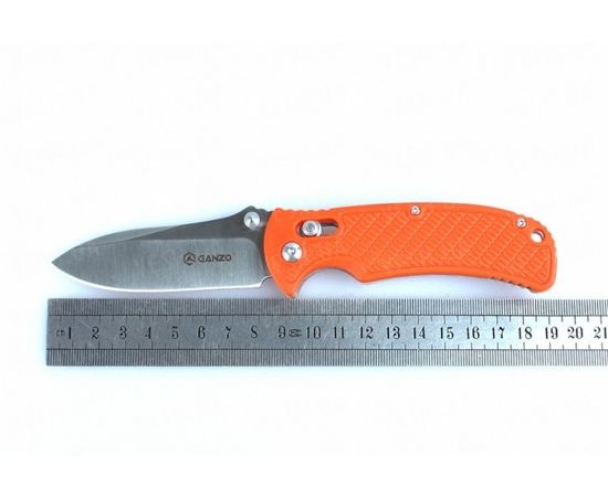 Нож Ganzo G726M (черный, зеленый, оранжевый) : -Ножи Ganzo, фото 22