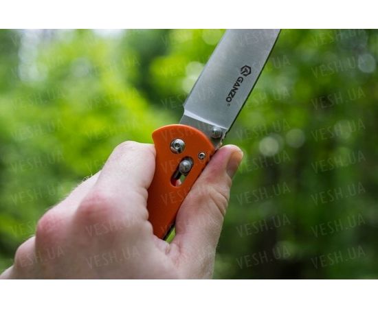 Нож Ganzo G740 (черный, оранжевый, зеленый) : -Ножи Ganzo, фото 30