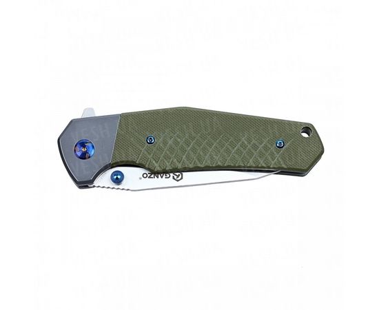 Нож Ganzo G7491 (черный, зеленый, оранжевый) : -Ножи Ganzo, фото 10