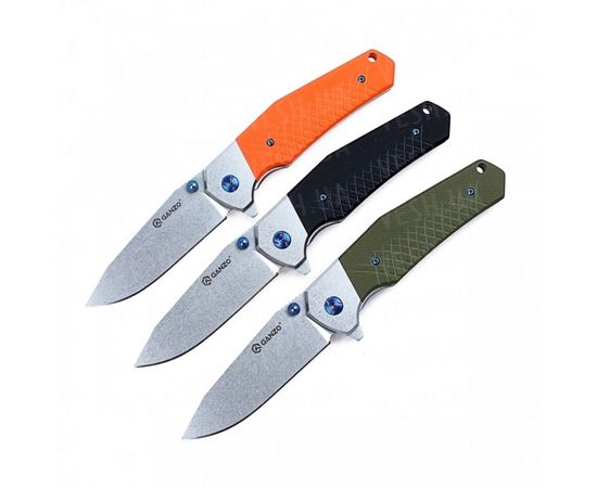 Нож Ganzo G7492 (черный, зеленый, оранжевый) : -Ножи Ganzo, фото 18 Нож Ganzo G7492 (черный, зеленый, оранжевый) : -Ножи Ganzo, фото 18