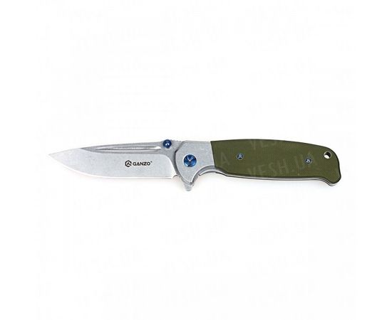 Нож Ganzo G7522 (черный, зеленый, оранжевый) : -Ножи Ganzo, фото 9
