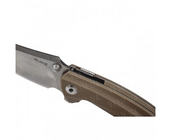 Нож Ruike P155 (черный, песочный) : -Ножи Ruike, фото 7