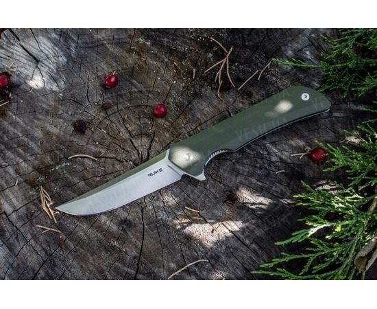 Нож Ruike Hussar Р121 (черный, зеленый) : -Ножи Ruike, фото 14