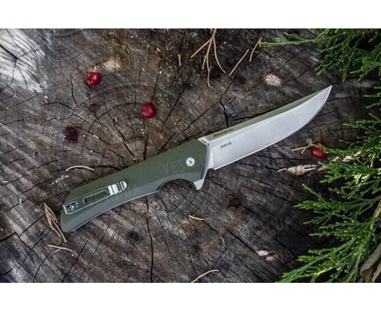 Нож Ruike Hussar Р121 (черный, зеленый) : -Ножи Ruike, фото 15