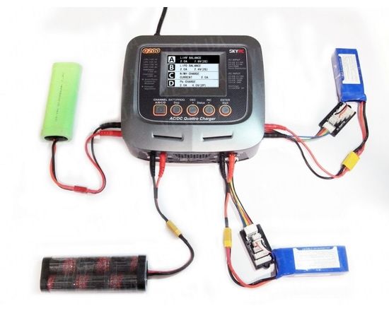 Зарядное устройство SkyRC Q200 : -Элементы питания и ЗУ, фото 4