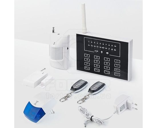Готовый беспроводной комплект GSM сигнализации Altronics AL-400 TOUCH KIT, фото 1