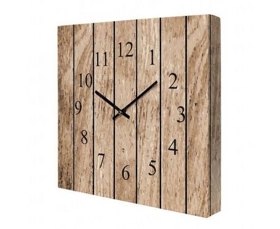 Товар распродан - Часы на холсте Дерево 14I008 - Настенные часы, фото 1