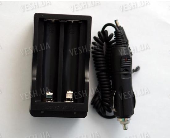 Зарядное устройство 2x18650+автопереходник (только 18650), фото 1