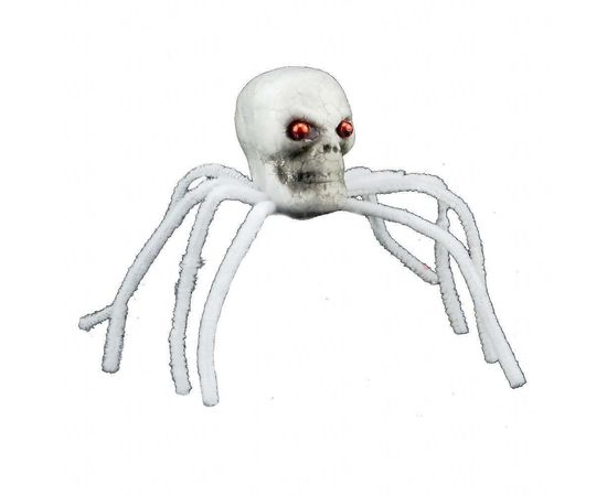 Товар распродан - Декор Паук череп белый - Аксессуары для праздника, фото 1