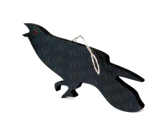 Товар распродан - Декор объемный Ворон - Аксессуары для праздника, фото 1