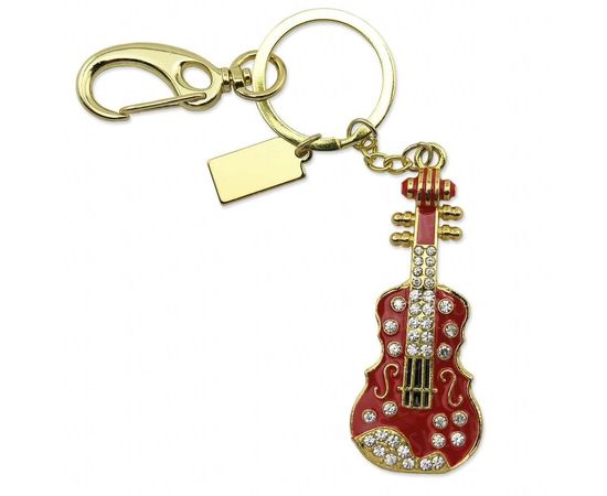 Товар распродан - Флешка 16 Gb металл со стразами Гитара - Флеш накопители, фото 1