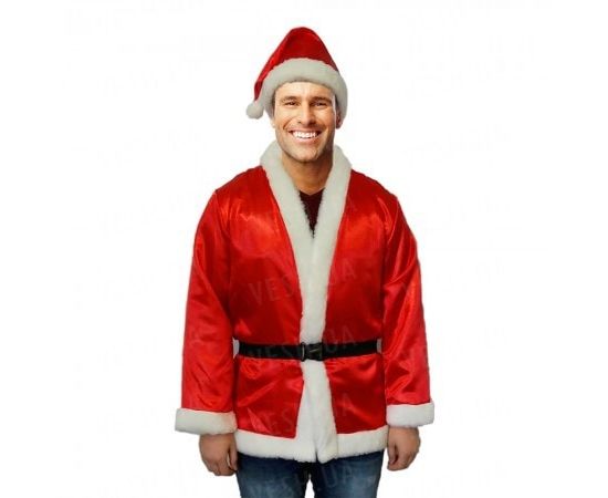 Товар распродан - Карнавальный костюм Санты размер XL - Карнавальные костюмы мужские, фото 1