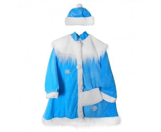 Товар распродан - Карнавальный костюм Снегурочка L 80 см - Карнавальные костюмы женские, фото 1