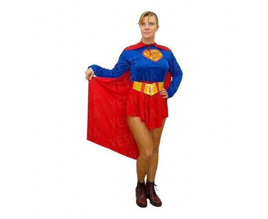 Товар распродан - Карнавальный костюм Супервумен - Карнавальные костюмы мужские, фото 1
