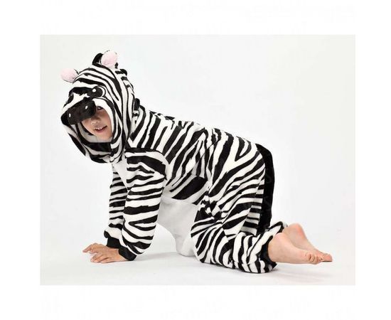 Товар распродан - Кигуруми детский Зебра 120 - Детские пижамы, фото 1 Товар распродан - Кигуруми детский Зебра 120 - Детские пижамы, фото 1