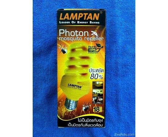 Энергосберегающая лампа от комаров Lamptan, фото 1 Энергосберегающая лампа от комаров Lamptan, фото 1
