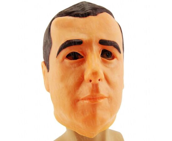 Товар распродан - Маска резиновая Медведев - Карнавальные маски, фото 1