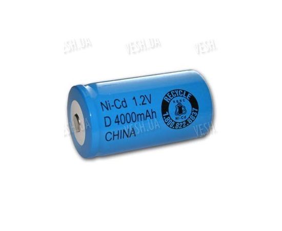 Аккумулятор D 33600 Ni-Cd 4000мАч, фото 1