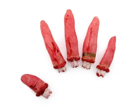 Товар распродан - Пальцы отрубленные уп. 5 шт. - Карнавальные аксессуары, фото 1