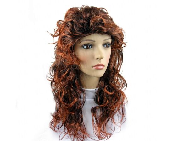 Товар распродан - Парик Волнистый каштановый - Парики и шиньоны, фото 1