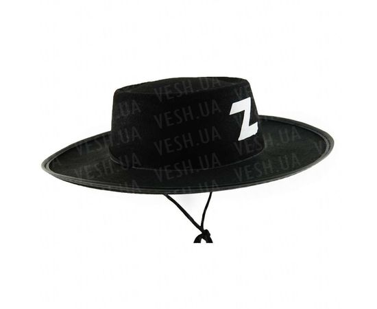 Товар распродан - Шляпа Зорро - Карнавальные шляпы, фото 1