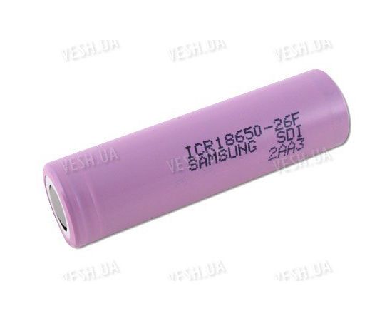 Аккумулятор 18650 2600mAh Samsung, фото 1 Аккумулятор 18650 2600mAh Samsung, фото 1