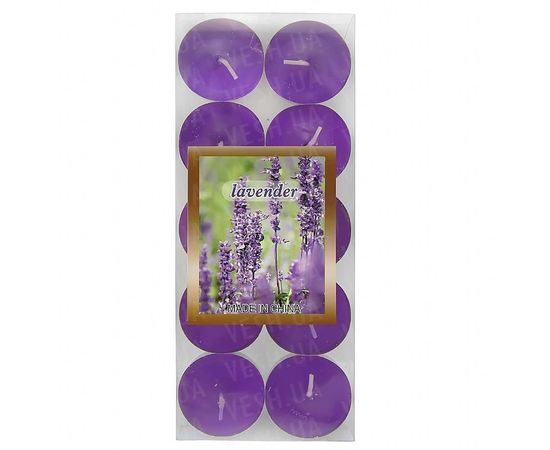 Товар распродан - Свечи плавающие Арома Лаванда уп. 10 шт - Свечи для торта, фото 1