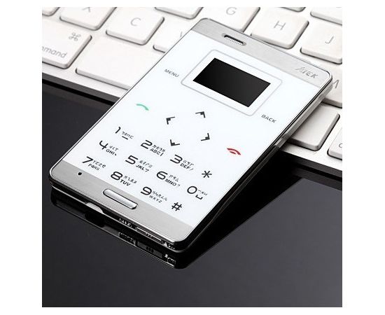 Самый маленький мобильный телефон кредитка AIEK M3, фото 1 Самый маленький мобильный телефон кредитка AIEK M3, фото 1