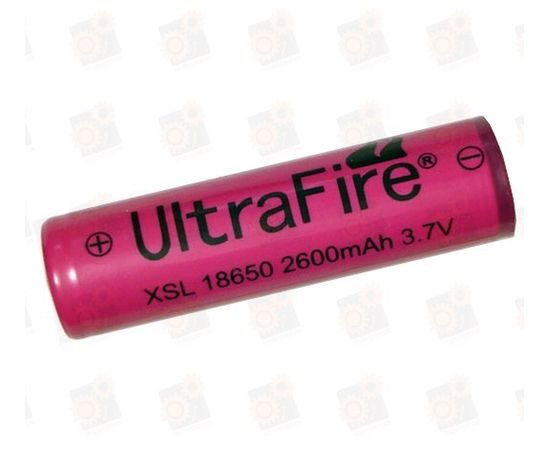 Аккумулятор UltraFire XSL 18650 Li-Ion 2600мАч, защищенный, фото 1